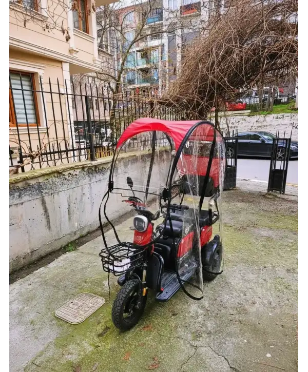 Yanları Kapalı Kumaş Tente (Camsız)