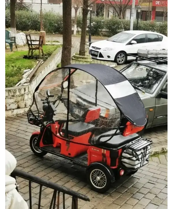 Yanları Kapalı Kumaş Tente (Camsız)
