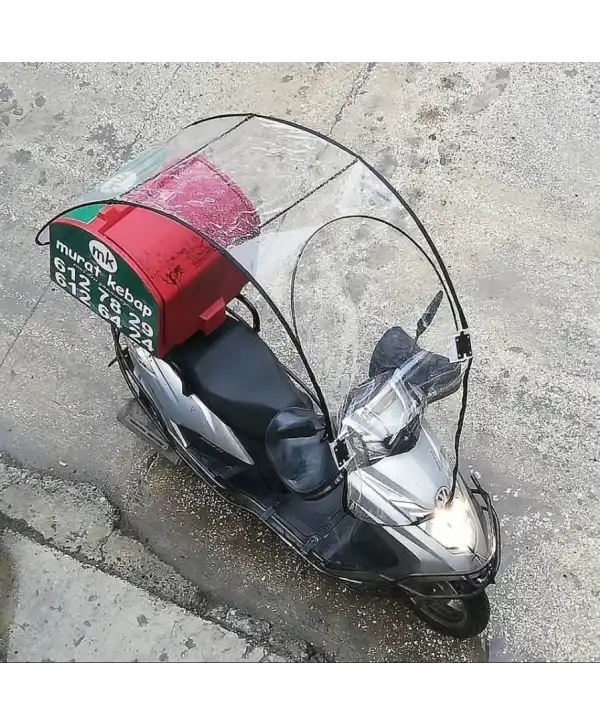 (Ön Sipariş) Şeffaf Mototente