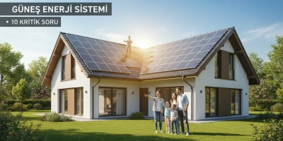 Güneş Enerji Sistemi Alırken Sormazsan Kaybedersin