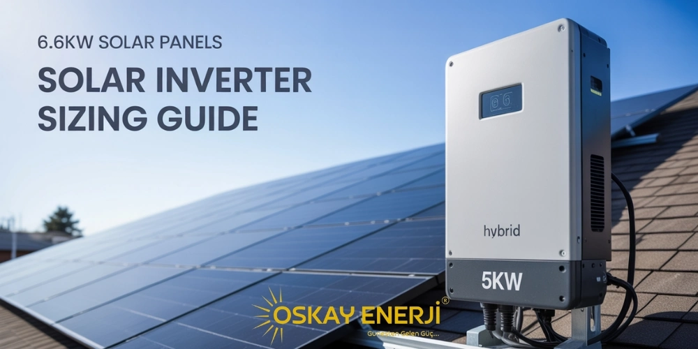 Güneş Enerji Sistemlerinde İnverter Gücü Nasıl Seçilir? (Doğru Hesaplama)