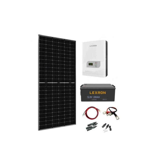 1KW Lexron Lityum Solar Paket