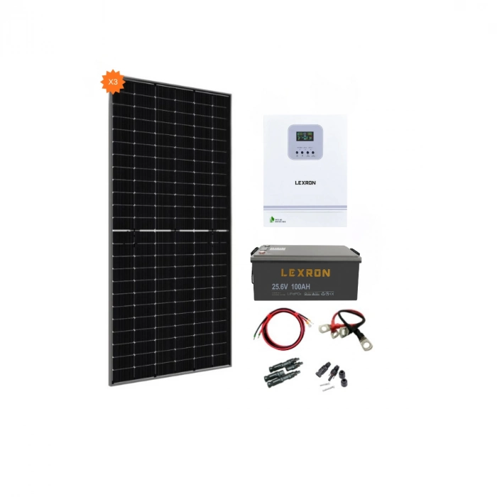 3KW Lexron Lityum Solar Paket