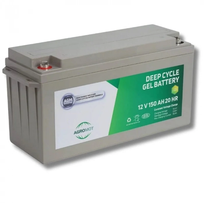 Agromot 12v 150 Ah Jel Akü