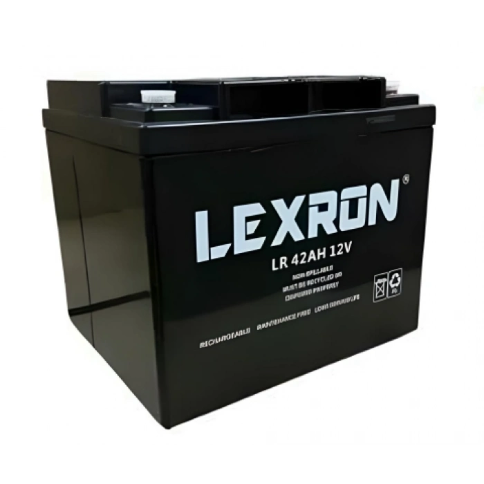 Lexron 12 Volt 42 Amper JEL AKÜ