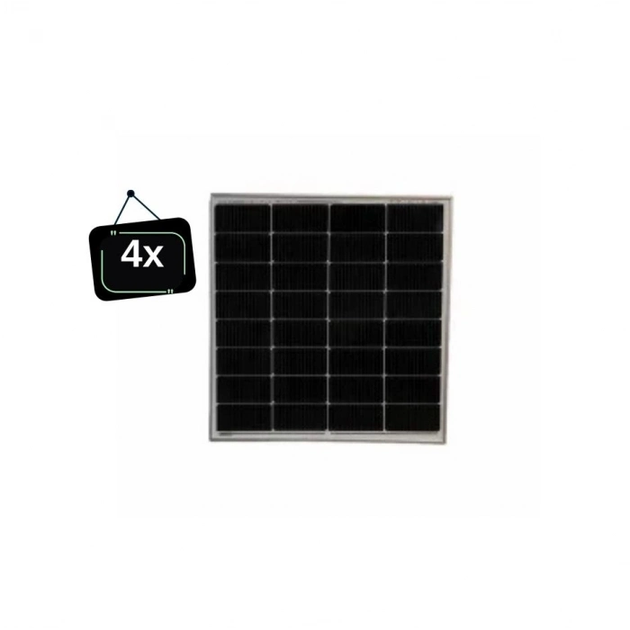 LEXRON 140W HALF-CUT TOPCON MONO GÜNEŞ PANELİ (4ADET)