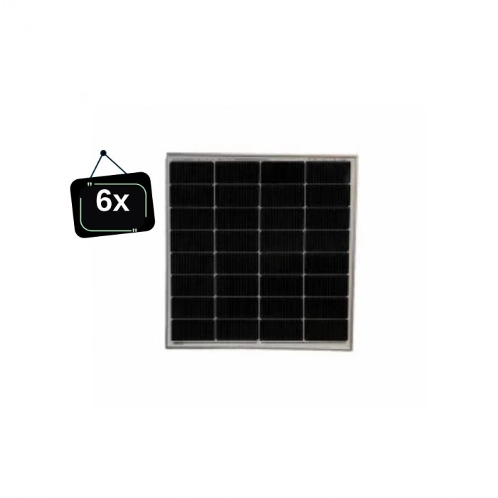 LEXRON 140W HALF-CUT TOPCON MONO GÜNEŞ PANELİ (6ADET)