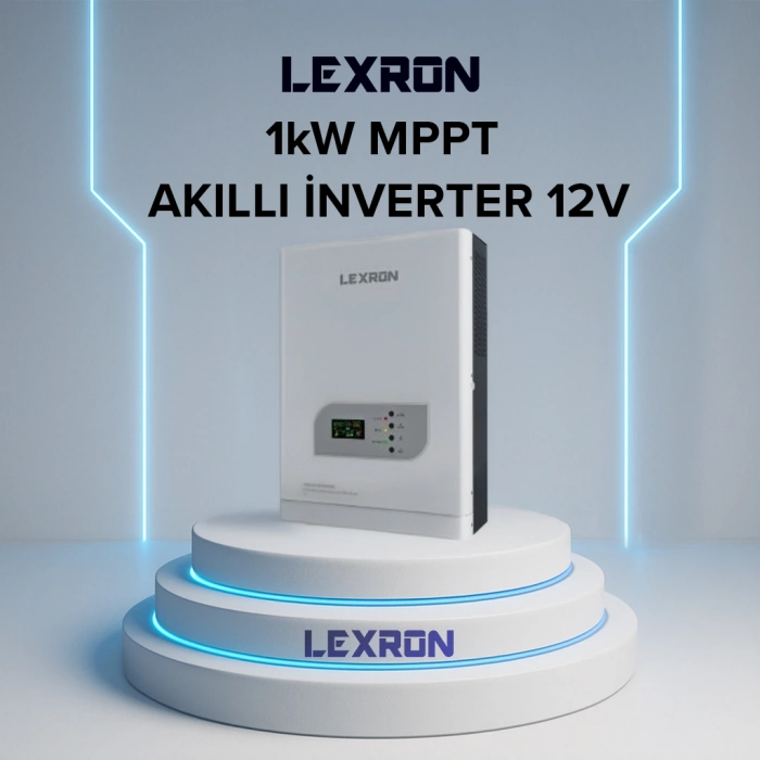 Lexron 1KW 12V MPPT Akıllı İnverter