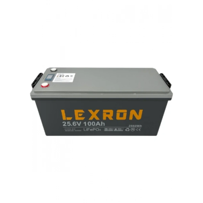 LEXRON 25,6 V 100 AH LİTYUM AKÜ