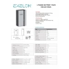 Exelon 48V 200Ah Duvar Tipi Akıllı Lityum Batarya