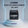 Lexron 12 Volt 42 Amper JEL AKÜ