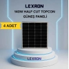 LEXRON 140W HALF-CUT TOPCON MONO GÜNEŞ PANELİ (4ADET)