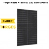 Torges 625W A- Class Bifacial TOPCON Monokristal Half-Cut Güneş Paneli (8 ADET)