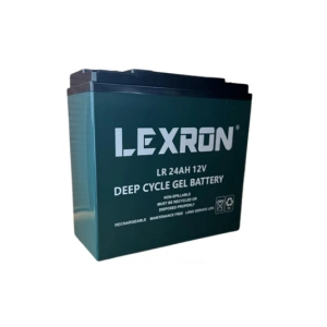 Lexron 12 Volt 24AH Jel Akü