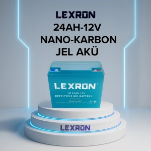 Lexron 24AH 12 Volt Jel Akü