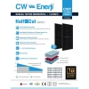 CW ENERJİ 595W 144TN10 Bifacial Topcon G2G Güneş Paneli