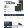 Lexron 55W Monokristal Güneş Paneli