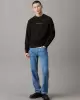 Calvin Klein Erkek Yuvarlak Yaka Regular  Siyah Sweatshirt