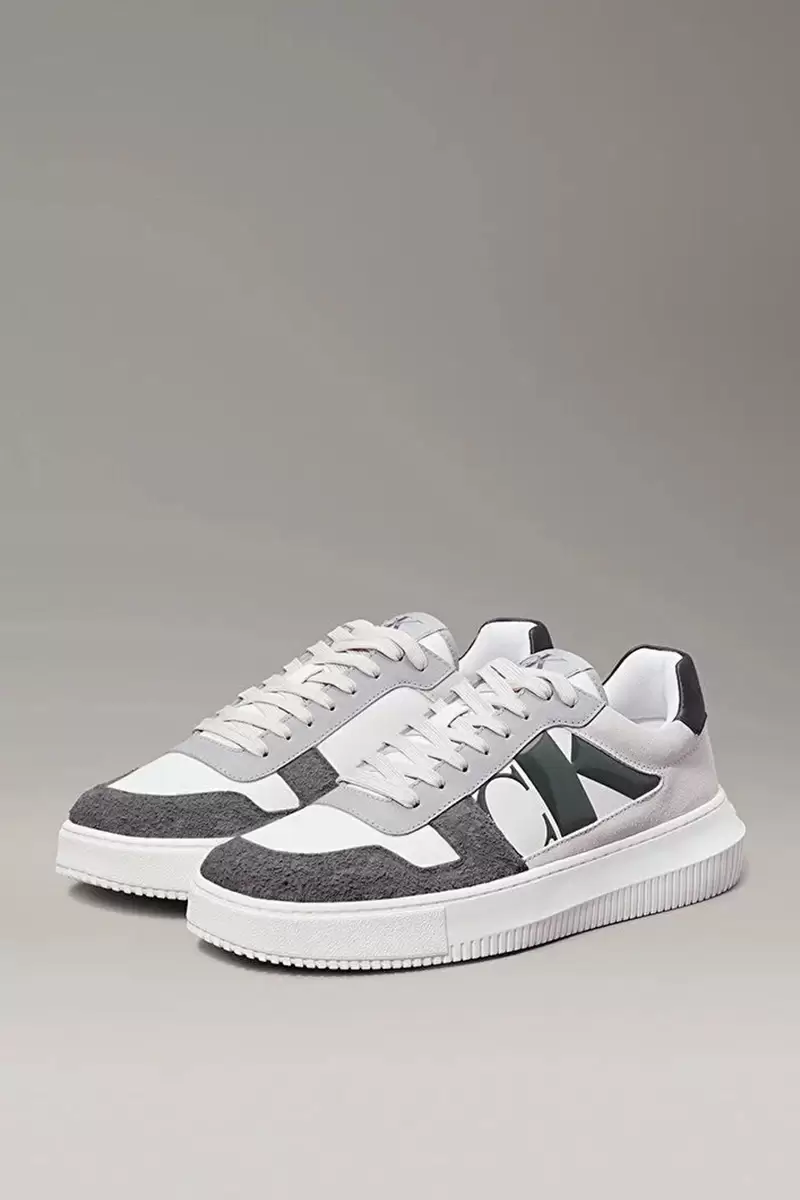 Calvin Klein Erkek Beyaz Chunky Cupsole Sneaker