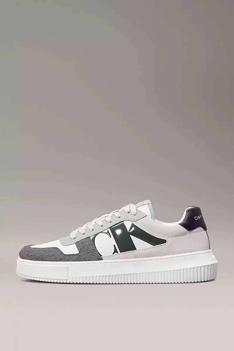 Calvin Klein Erkek Beyaz Chunky Cupsole Sneaker