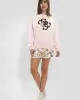 Guess Active 4G Pembe Sweatshirt