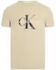 Calvin Klein erkek Slim Monogramlı Bisiklet Yaka T-Shirt