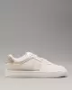 Calvin Klein Kadın Ekru Classic Cupsole Sneaker