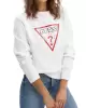 Guess Kadın  Regular Fit Bisiklet Yaka Sweatshirt