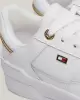 Tommy Hilfiger Kadın Beyaz Kadın Deri Sneaker