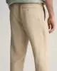 Gant Erkek Bej Relaxed Fit Keten Pantolon