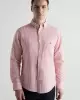 Gant Erkek Pembe Regular Fit Klasik Yaka Çizgili Gömlek