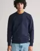 Gant Erkek Lacivert Regular Fit Sweatshirt