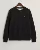 Gant Erkek Siyah Regular Fit Sweatshirt