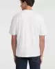 Guess Erkek Beyaz  Logolu  İkonik T-Shirt