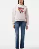 Guess Kadın Cn  Roses  Traıngle  Sweatshirt