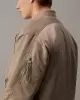 Calvin Klein Erkek Krem Bomber Ceket