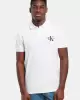 Calvin Klein Erkek Beyaz Monologo Polo T Shirt