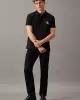 Calvin Klein Erkek Monologo Siyah Polo T-Shirt