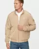 Calvin Klein Erkek Krem Bomber Ceket