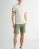 Gant Erkek Krem Regular Fit Renk Bloklu Polo