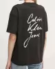 Calvin Klein Kadın Siyah Sırt Baskılı T Shirt