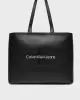 Calvin Klein Kadın Siyah Sculpted Slim Tote Çanta