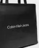 Calvin Klein Kadın Siyah Sculpted Slim Tote Çanta