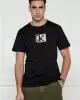 Calvin Klein Erkek Siyah Logo Baskılı T-Shirt