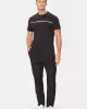 Calvin Klein Erkek Siyah Logolu Regular Fit T-Shirt