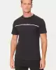 Calvin Klein Erkek Siyah Logolu Regular Fit T-Shirt