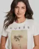 Guess Kadın Çiçek Baskılı T-Shirt