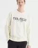 Nautıca  Erkek Krem Standart Fit Baskılı Sweatshirt