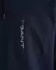 Gant Erkek Lacivert Regular Fit Kapüşonlu Logolu Sweatshirt