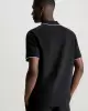 Calvin Klein Erkek Siyah Polo Yaka T-Shirt